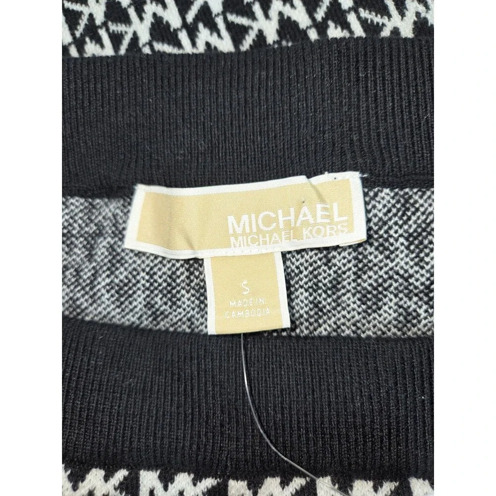 Michael Kors Women's Logo Jacquard Pencil Skirt